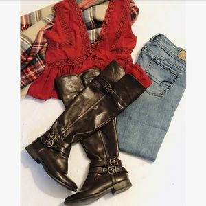 Used tall brown boots *FLASH SALE*